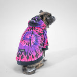 Purple Tie Dye Hoodie