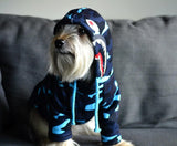 Shark Monster Hoodie (Blue)