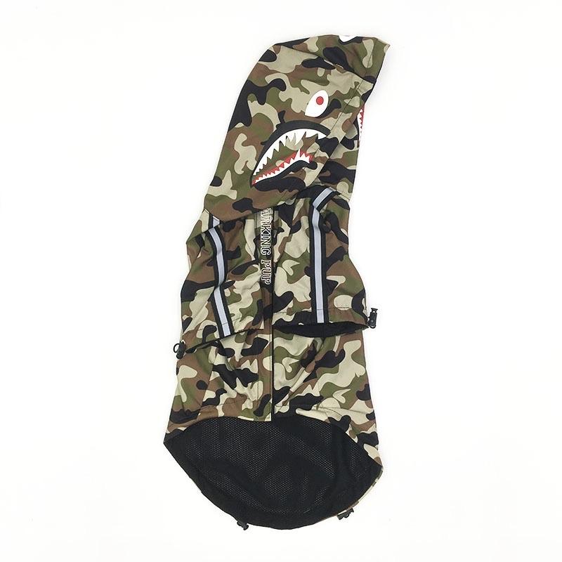 Barknpup Shark Monster Windbreaker (Camo)
