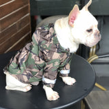 Camo Windbreaker Jacket