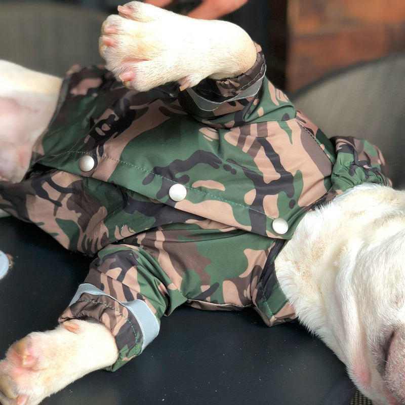 Camo Windbreaker Jacket